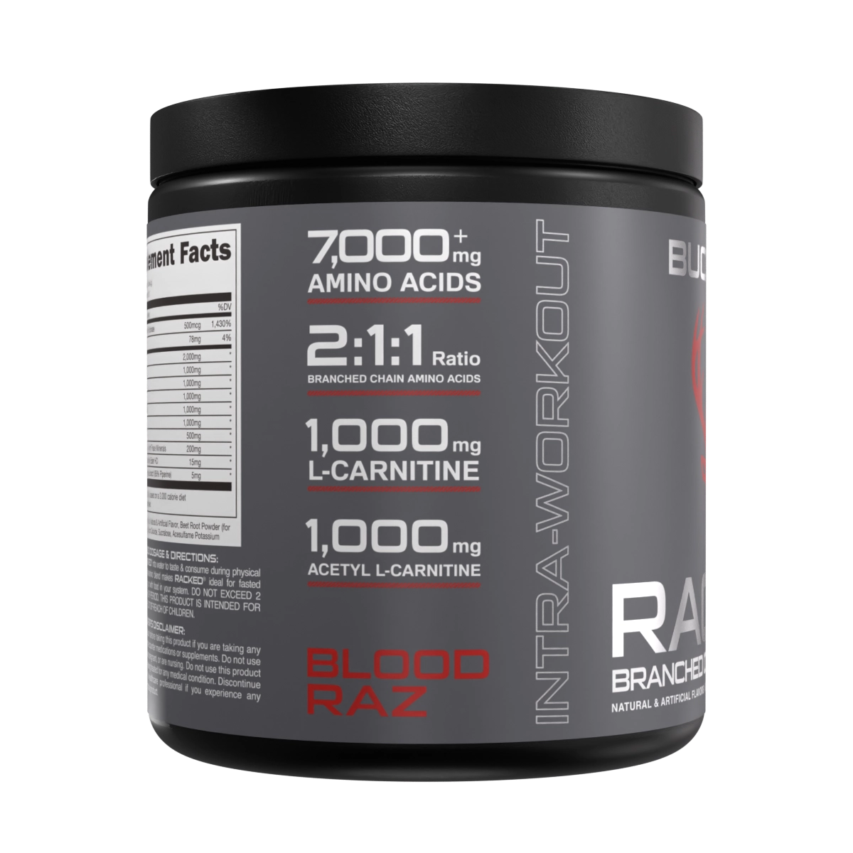 RACKED BCAA Supplement Bucked Up UK